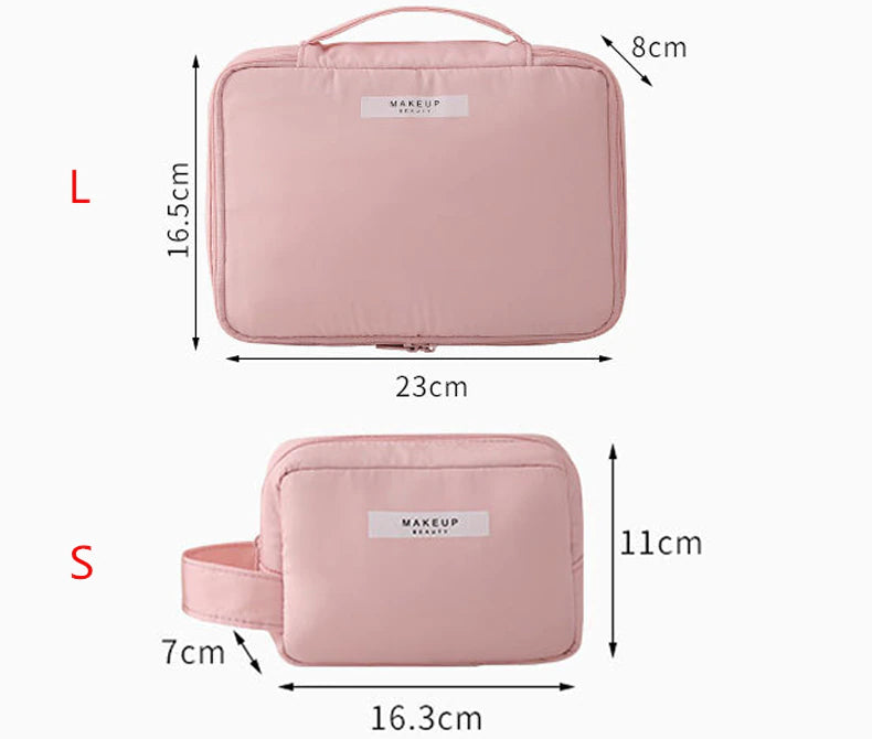 Pastel Shade Travel Cosmetic Bag