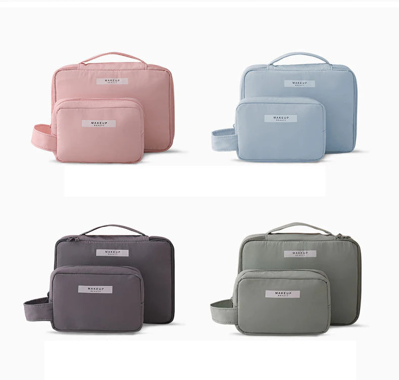 Pastel Shade Travel Cosmetic Bag