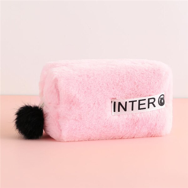 Furry Cosmetic Bag
