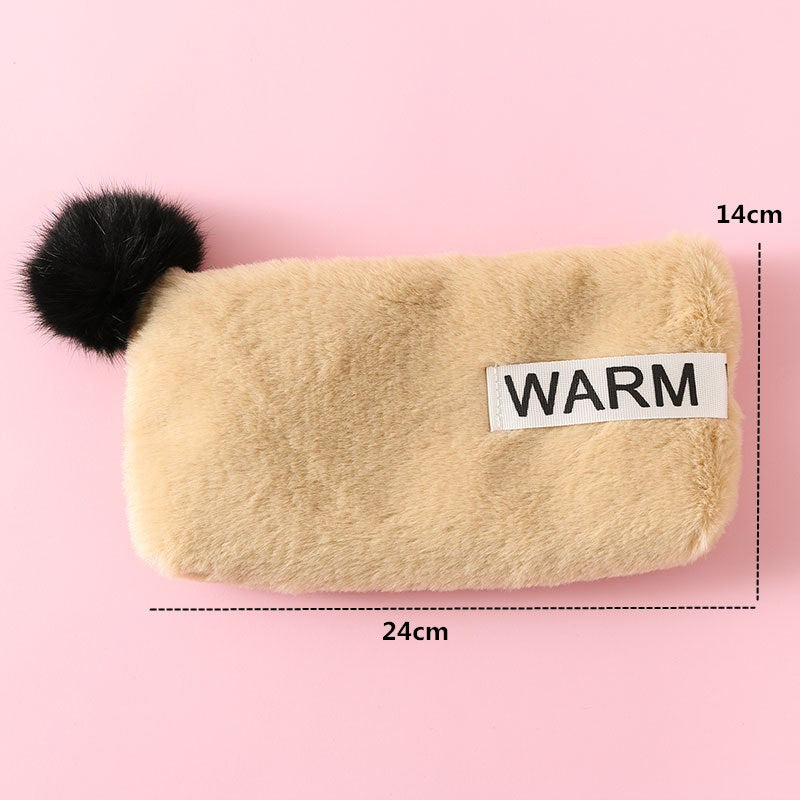 Furry Cosmetic Bag