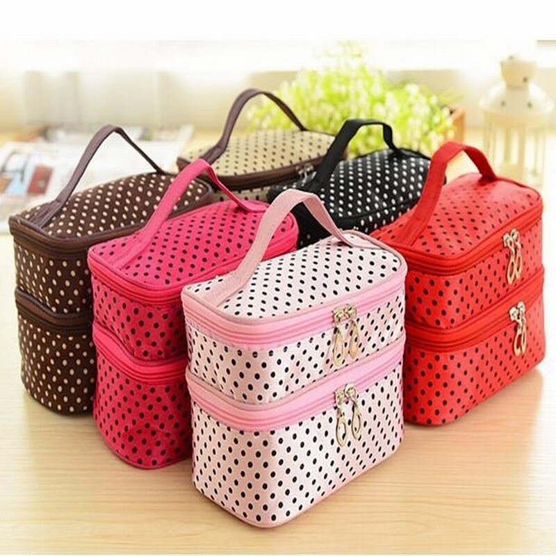 Double Layer Makeup Organizer