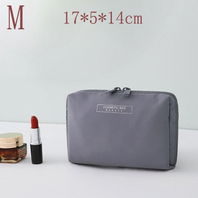 Pastel Shade Travel Cosmetic Bag