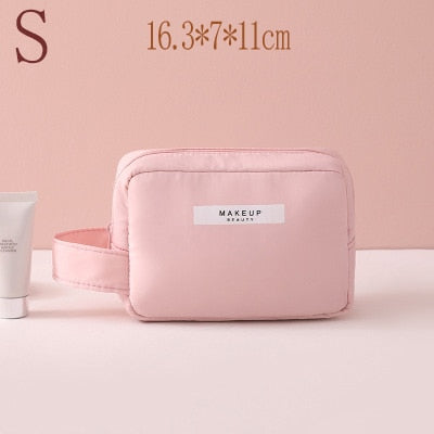 Pastel Shade Travel Cosmetic Bag