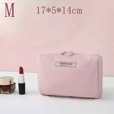 Pastel Shade Travel Cosmetic Bag