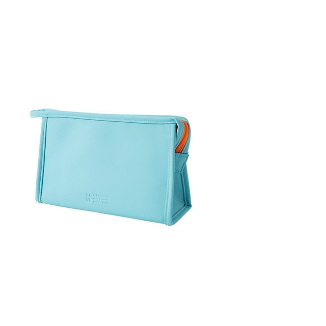 Compact Candy Color Makeup Bag