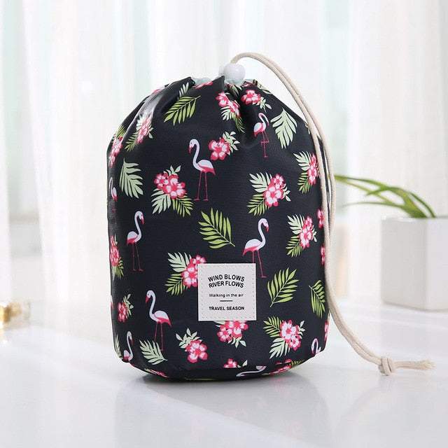 Round Makeup Bag