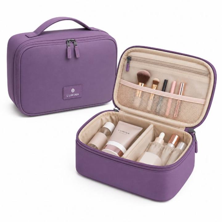 Cosmetics organizer bag