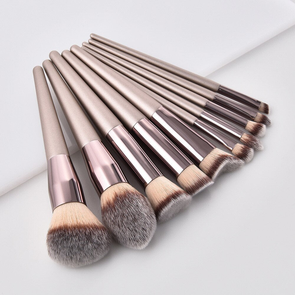 The Sophie Makeup Brush Set (10 piece set)