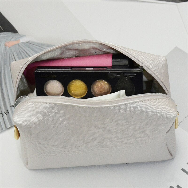 PU Leather Cosmetic Bag - 57% OFF