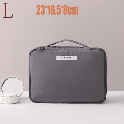 Pastel Shade Travel Cosmetic Bag