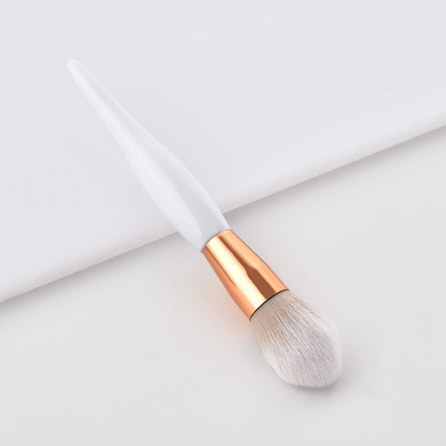 White Makeup Brush