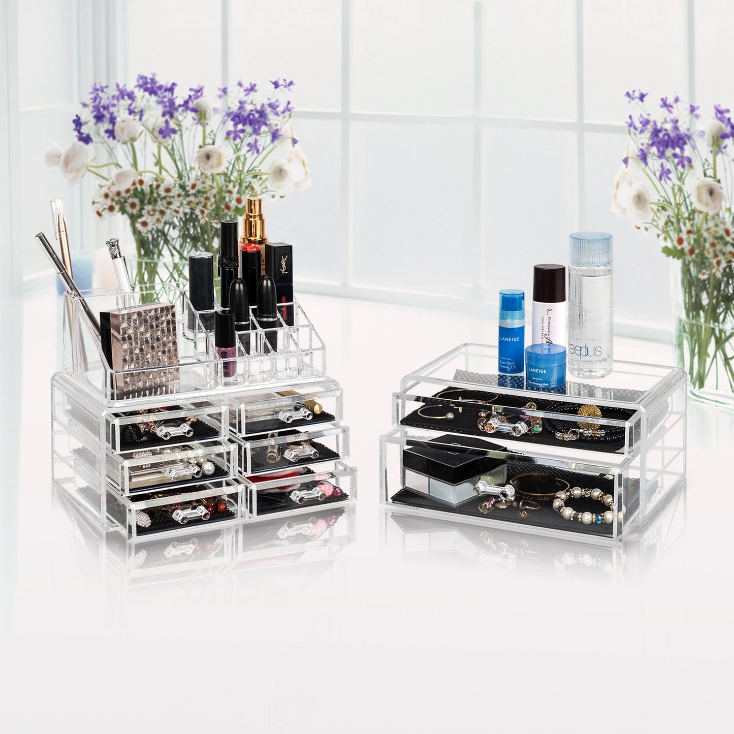 Acrylic Makeup Organizer