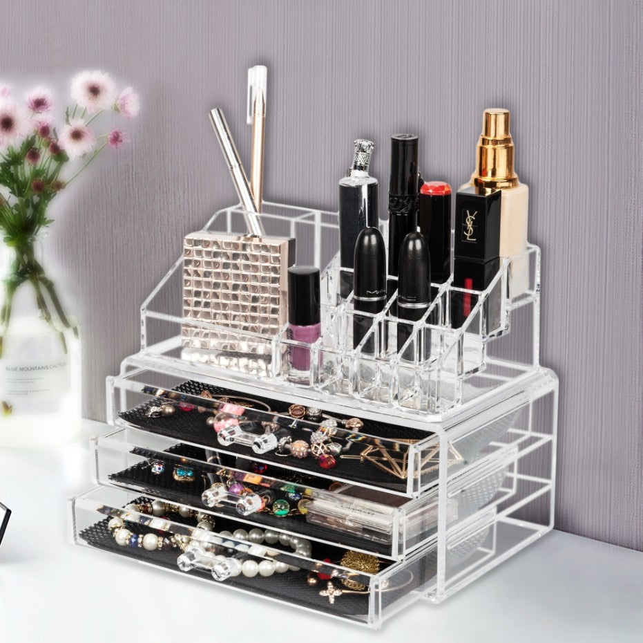 Acrylic Makeup Organizer