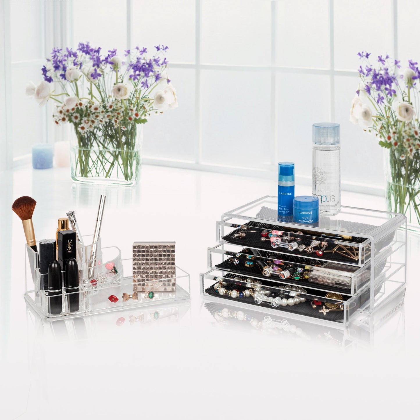 Acrylic Makeup Organizer