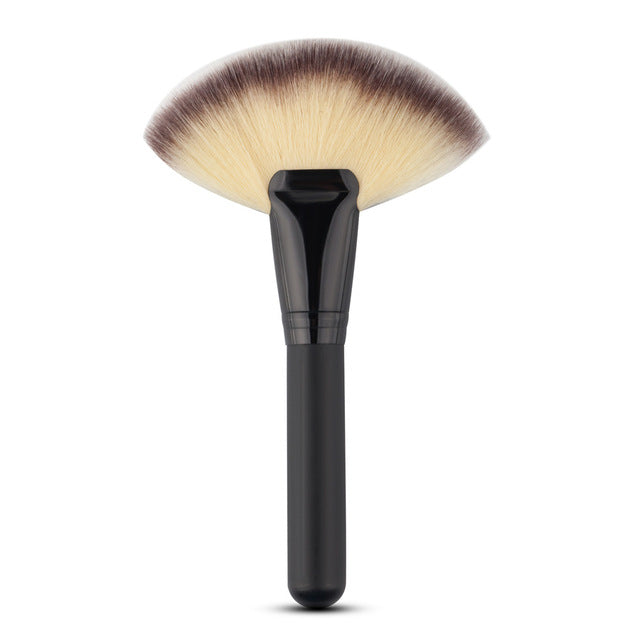 Black Large Fan Brush